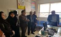 بازدید رییس مرکز سلامت و محیط کار وزارت بهداشت ازمرکز جامع سلامت شهری وروستایی شاندرمن