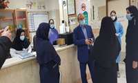 بازدید سرزده رییس دانشگاه علوم پزشکی گیلان از بیمارستان رسالت ماسال