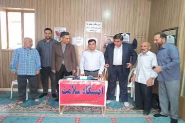 غربالگری رایگان سلامت نمازگزاران ماسال در نماز جمعه