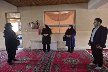 بازید  سرپرست شبکه از خوابگاه مدرسه شبانه روزی