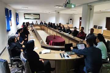 جلسه ارزیابی عملکرد مرکز خدمات جامع سلامت شهری و‌روستایی ماسال