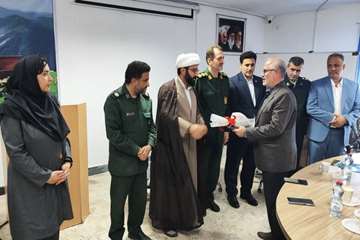 تودیع مدیر بسیج جامعه پزشکی